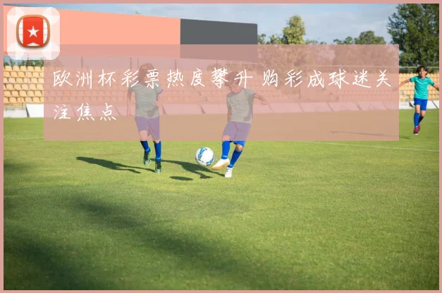欧洲杯彩票热度攀升 购彩成球迷关注焦点