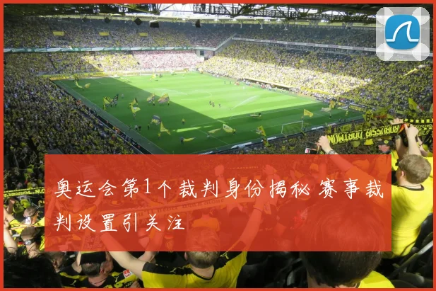 奥运会第1个裁判身份揭秘 赛事裁判设置引关注