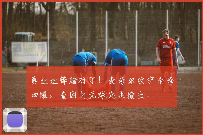 真让杜锋赌对了！麦考尔攻守全面回暖，奎因打无球完美输出！