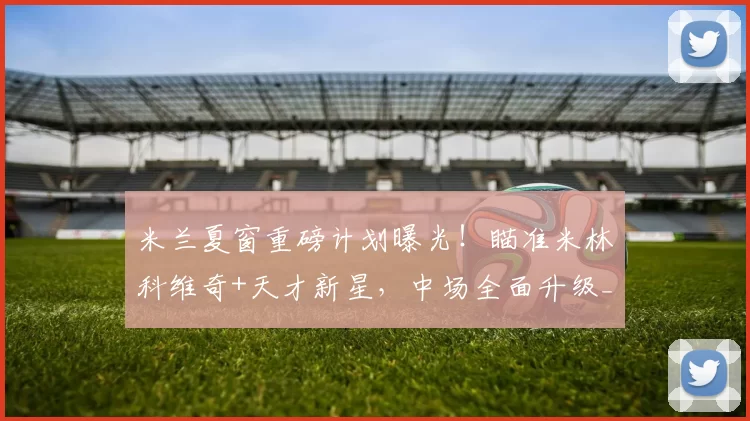 米兰夏窗重磅计划曝光！瞄准米林科维奇+天才新星，中场全面升级_塔雷_欧冠_根克